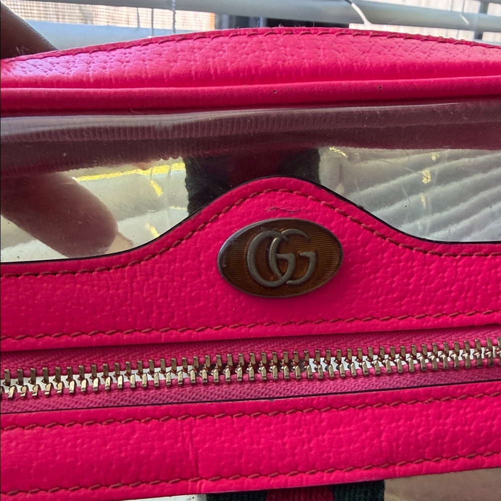 Gucci mini ophidia transparent Pink Crossbody Bag - Picture 11 of 14